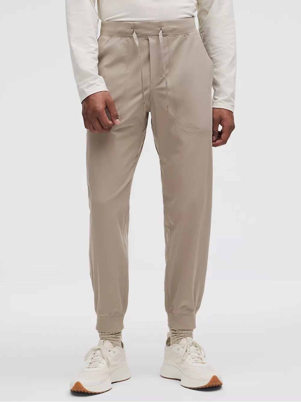 Lululemon ABC Regular Jogger Warpstreme Warm Ash Grey Size Large NWT